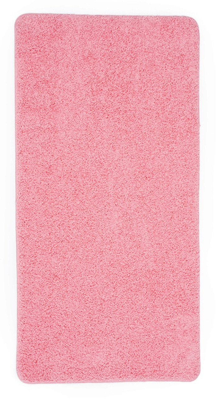 Covoras de baie, Confetti, Unimax, 50x80 cm, Poliamida, Roz prafuit ...