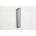 Uscator rufe cu montare pe perete + husa de protectie, Brabantia, WallFix, 24 m capacitate de uscare, cu fixare pe perete, otel, gri metalizat