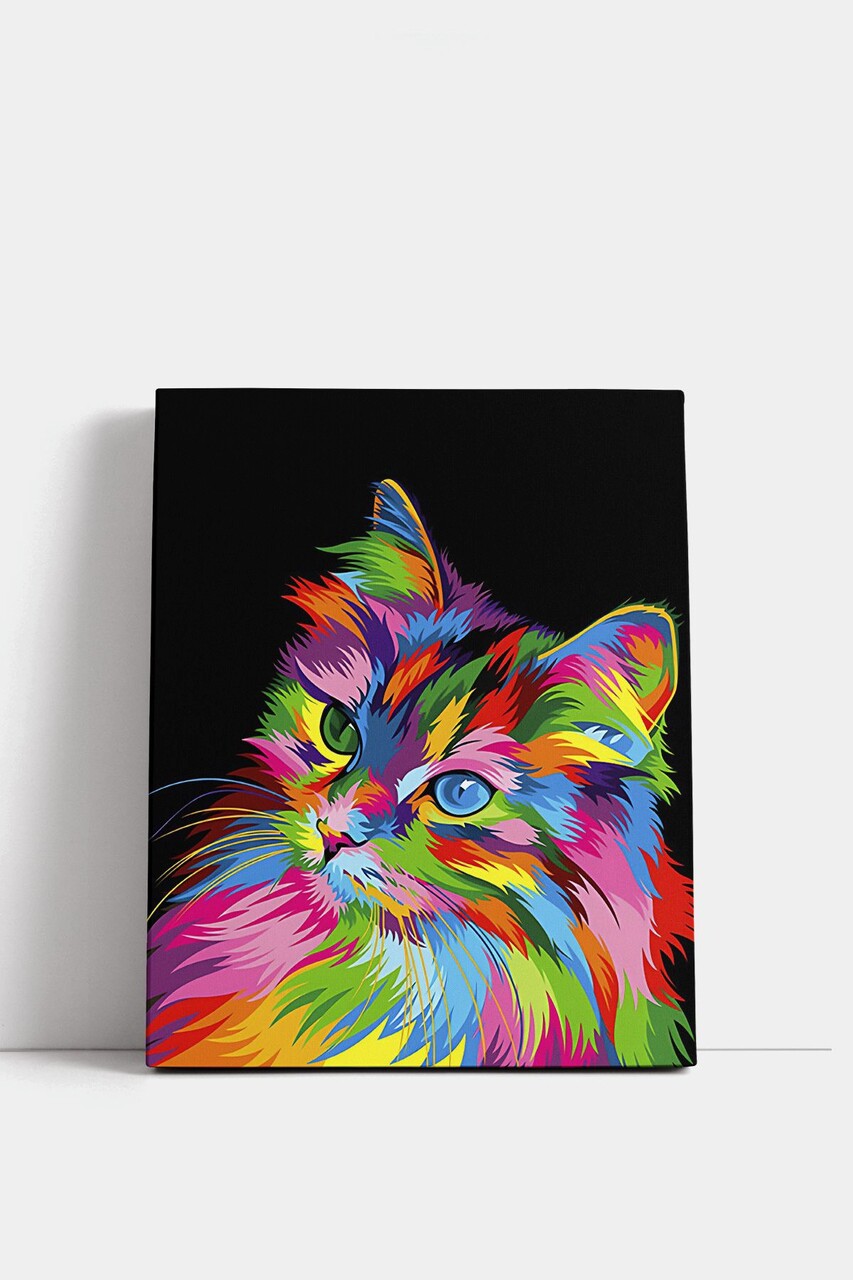 Pictura pe numere, Wallxpert, Artsylrbaskıb3, Multicolor - view 2