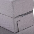 Canapea extensibila 2 locuri, Salida, 363SLD1127, Poliester, Gri