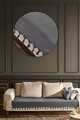 Cuvertura de pat, Asya - Anthracite, Viaden, 70% bumbac/30% poliester