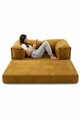 Canapea 2 locuri, Atelier del Sofa, 326NYR1134, Galben mustar