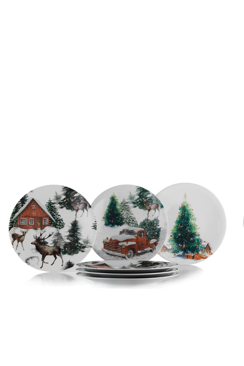 Set de servire pentru tort (6 bucăți), L'essentiel Maison, 710KTP3736, Multicolor - view 2