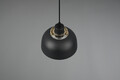 Lustra Punch, RL, 18x150 cm, 40W, 1x E27, metal, negru mat