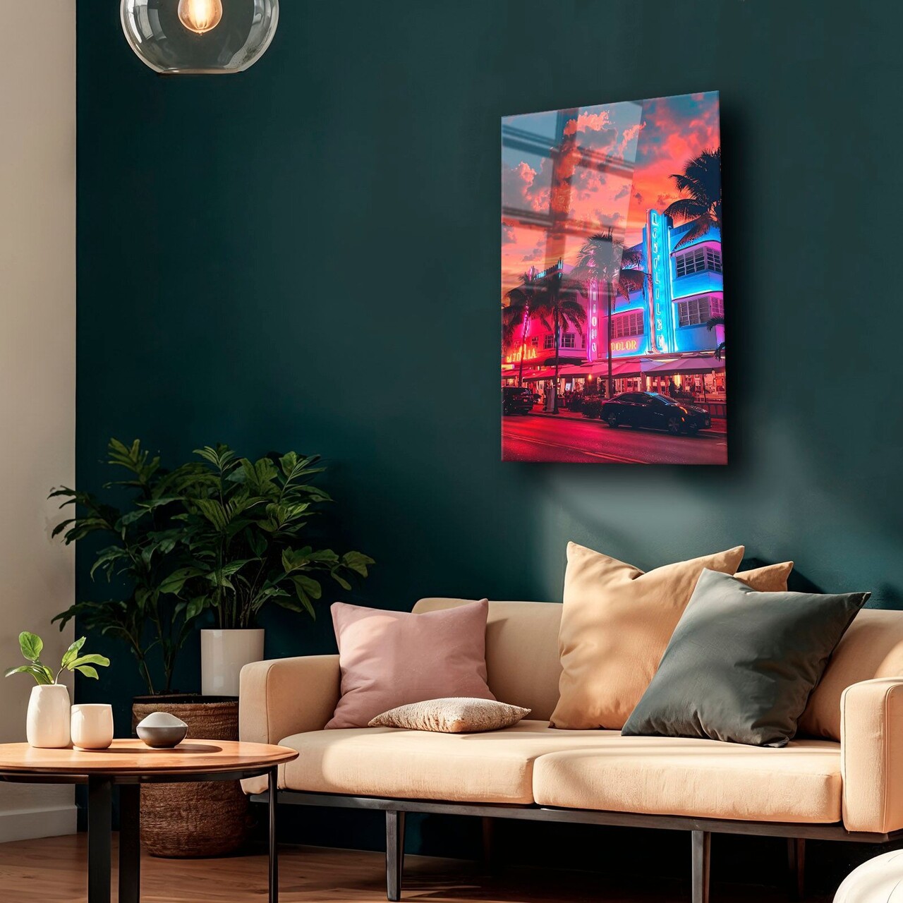 Tablou decorativ, Camtbl-007, 70 x 100 cm, Multicolor - view 3