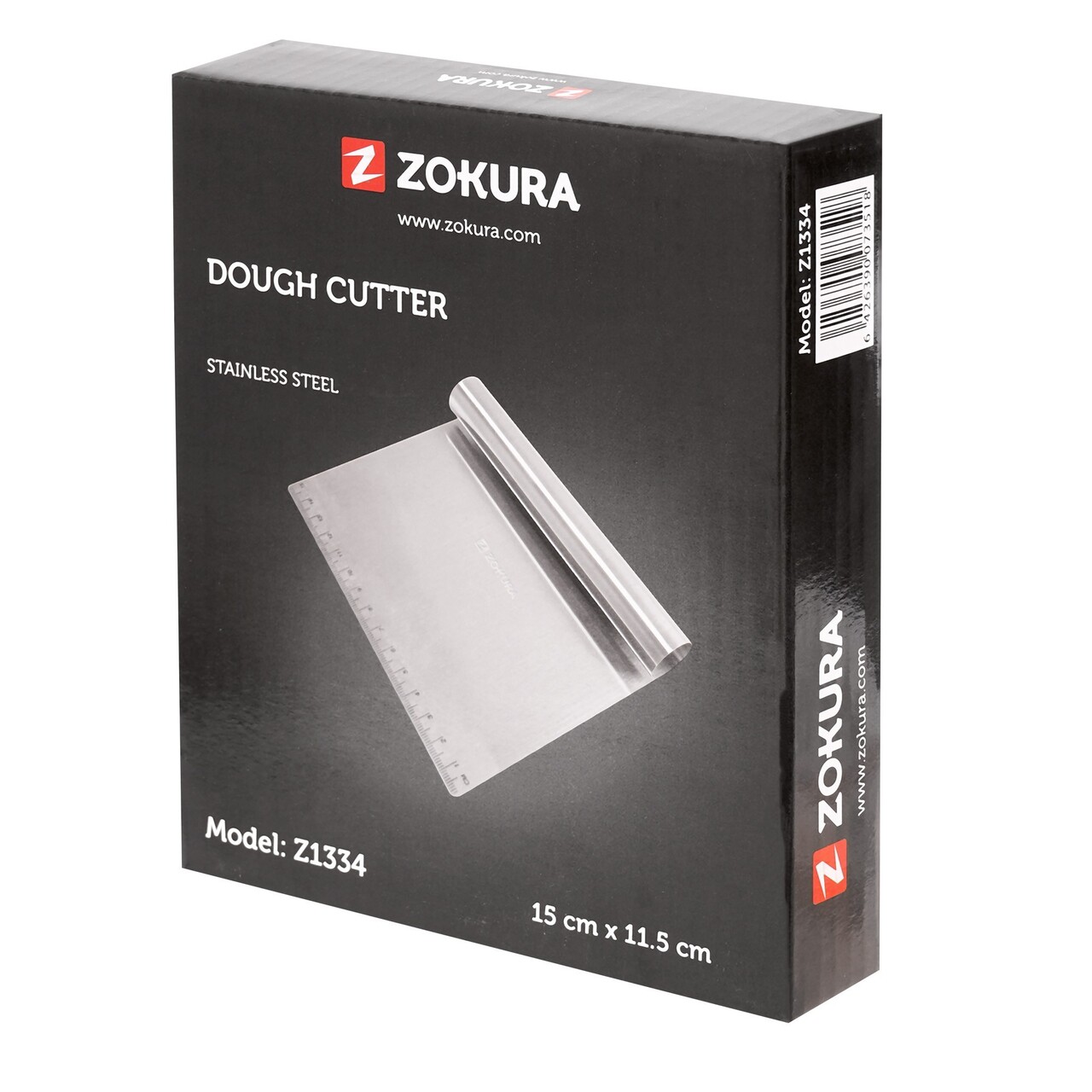 Cutit aluat, inox, 15 x 11,5 cm - Zokura - view 2