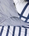 Lenjerie de pat dubla, Nifty - Dark Blue, Cotton Box, Bumbac Ranforce