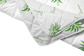 Set Aloe Vera Essence, 2 perne microfibra 50x70 cm si pilota matlasata 350g/mp, 180x200 cm