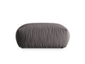 Taburet, Chris-184, Micadoni Home, 100x100x43 cm, catifea, gri inchis