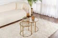 Set masuta de cafea, Nordure, Aurum, Aur / Bronz