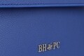 Geanta Beverly Hills Polo Club, 121, piele naturala, albastru