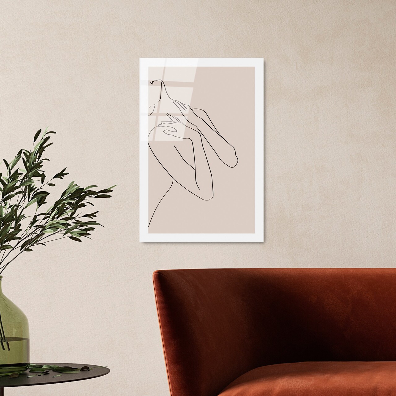 Tablou decorativ, UV-1041, 30 x 45 cm, Multicolor - view 2