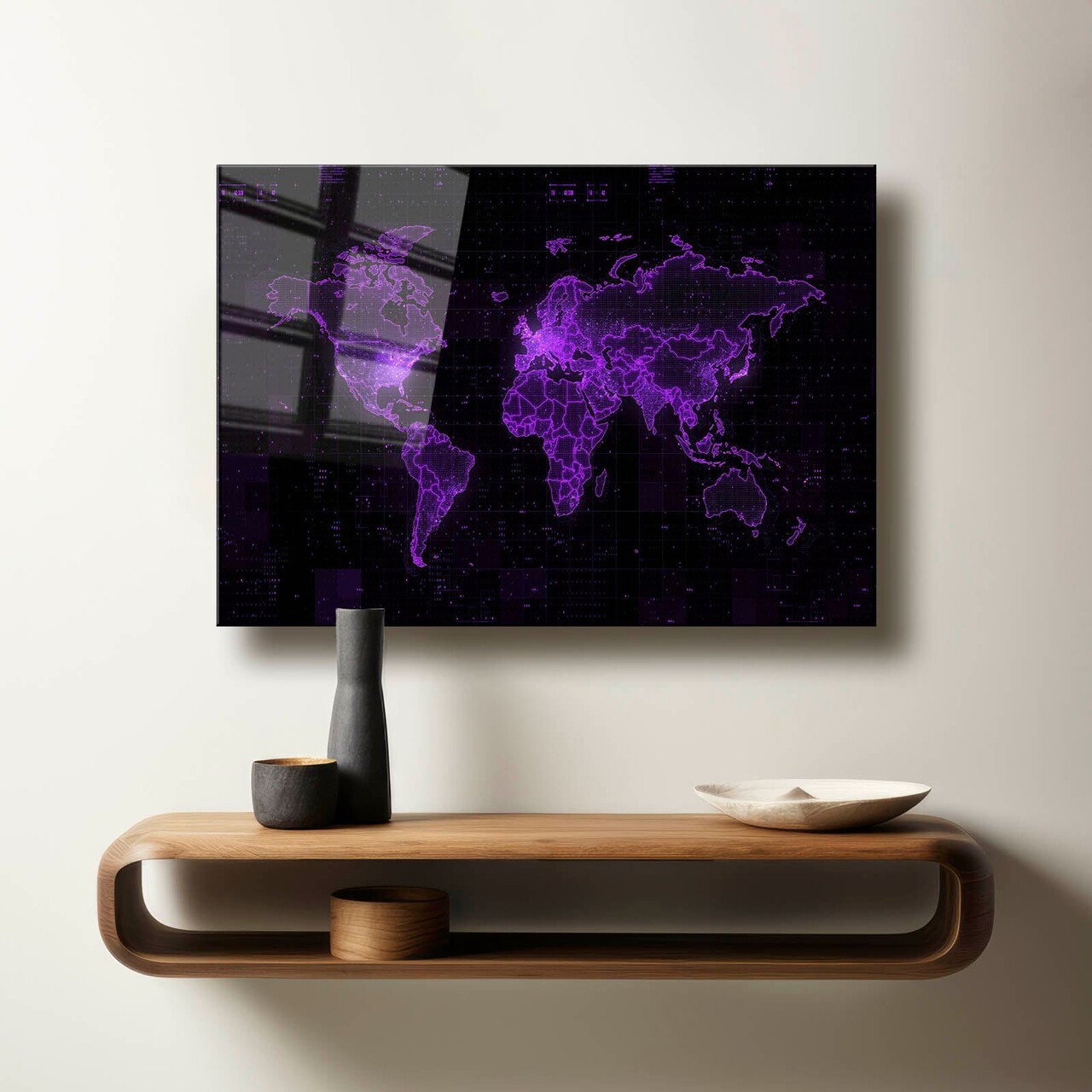 Tablou decorativ Camtbl-008 Dimensiune: 40 x 60 cm Multicolor