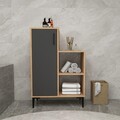 Dulap multifunctional, Arnetti, Reysary, Pin Atlantic / Antracit