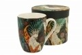 Cana Cackatoo, Duo, 375 ml, portelan, multicolor