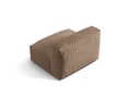 Modul pentru canapea, 1 loc, Martina-120, Micadoni Home, 92x106x75 cm, catifea, bej inchis