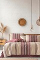 Lenjerie de pat dubla, Rome - Claret Red, EnLora Home, 70% bumbac/30% poliester