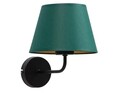 Aplica de perete ELTAP, Vespillo, 20x20x23 cm, 1xE27, 15W, otel/PVC, verde/auriu