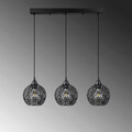 Lustra, Fulgor, 942FLG1451, Metal, Negru