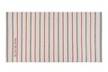 Set 2 prosoape de baie 407,  Beverly Hills Polo Club, 70x140 cm, bumbac, alb/gri