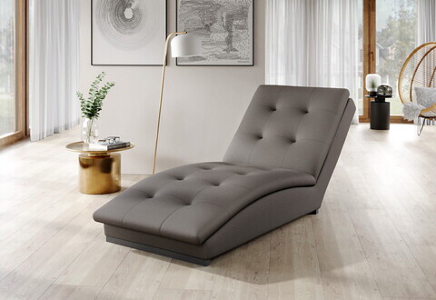 Sezlong living ELTAP, DOR-04LO, Doro, 170x85x95 cm, poliester, gri