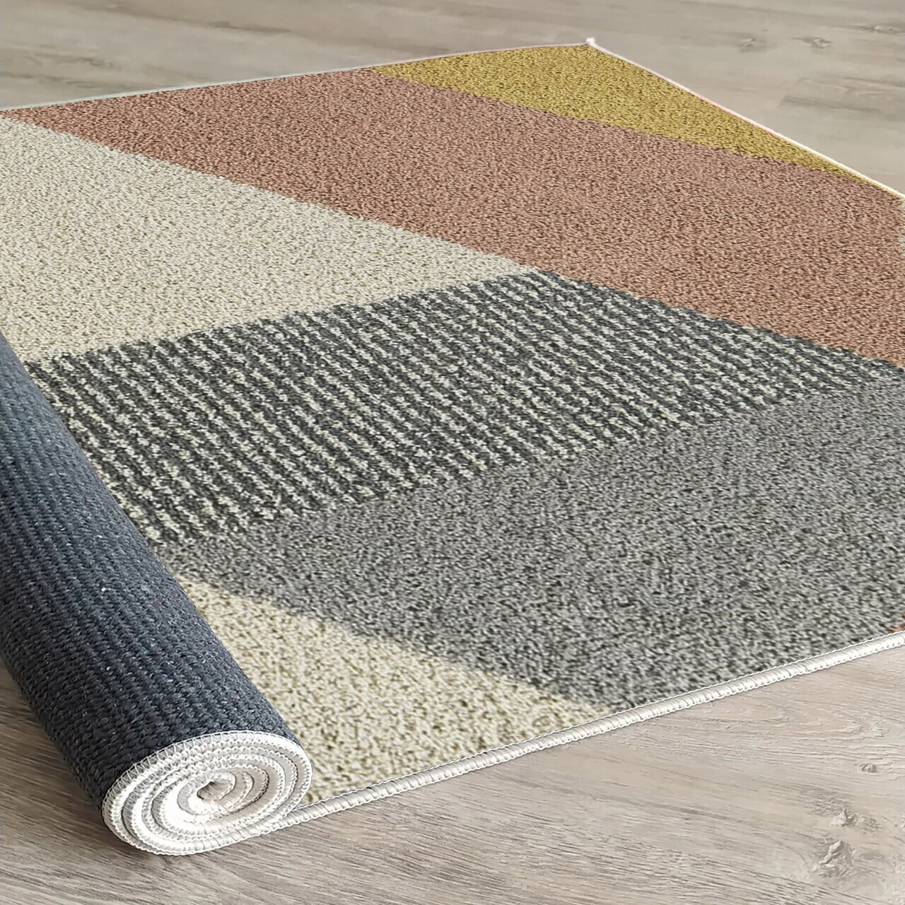 Covor, Woopamuk285, 140x220 cm, Bumbac/Poliester, Multicolor - view 3