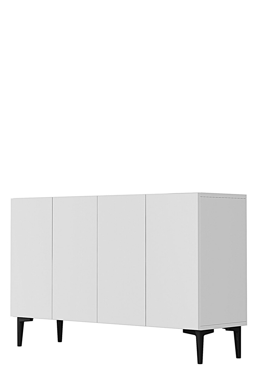 Consola, Hanah Home, Aplos 120, 120x79x32 cm, Alb - view 4