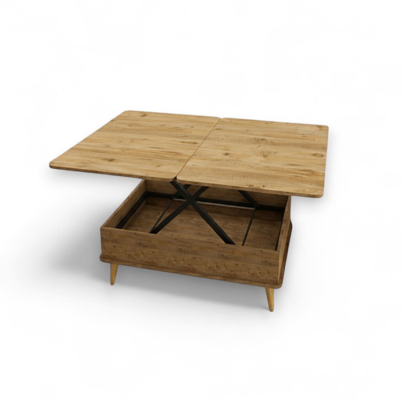 Masuta de cafea, Hanah Home, Dy Ada, 90x38x60 cm, PAL, Pin - view 4