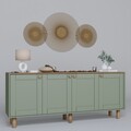 Consola, Miwood, Bohemian 1600-82, Verde