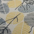 Traversa pentru hol Susy Leaf, Decorino, 67x250 cm, polipropilena, crem/bej