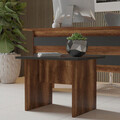 Masuta de cafea, Locelso, Vario B, 60x46.3x50 cm, Nuc / Antracit