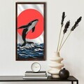 Tablou decorativ, Ahsalct-012, Cadru: 100% PVC (Grosime: 2 cm), Multicolor