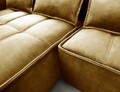 Coltar extensibil stanga 4 locuri ELTAP, LT-45MAN, Campo, 265x196x88 cm, lemn/poliester, mustar