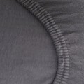 Cearceaf de pat cu elastic Claire, Homla, 200x200 cm, bumbac, gri