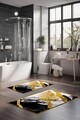 Set covorase de baie, Cartwright, CT-5267, Poliester, Multicolor