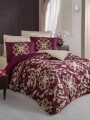 Lenjerie de pat dubla, 6 piese, 240x260 cm, 100% bumbac satinat, Cotton Box, Taylor