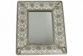 Oglinda Azur, Duo, 17.5 x 23 cm, sticla/metal, aramiu