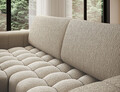 Coltar extensibil stanga 4 locuri ELTAP, Bon-227, Bonett, 250x175x92 cm, lemn/poliester, bej inchis