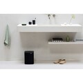 Cos de rufe, Brabantia, Bo Small, 7 L, 20.7x24.2x31.7 cm, otel, negru mat