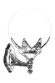 Lampa de exterior, Avonni, 685AVN1358, Plastic ABS, Maro