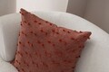 Husa de perna, Tuffet, 43x43 cm, Material: 100% POLIESTER, Caramiziu
