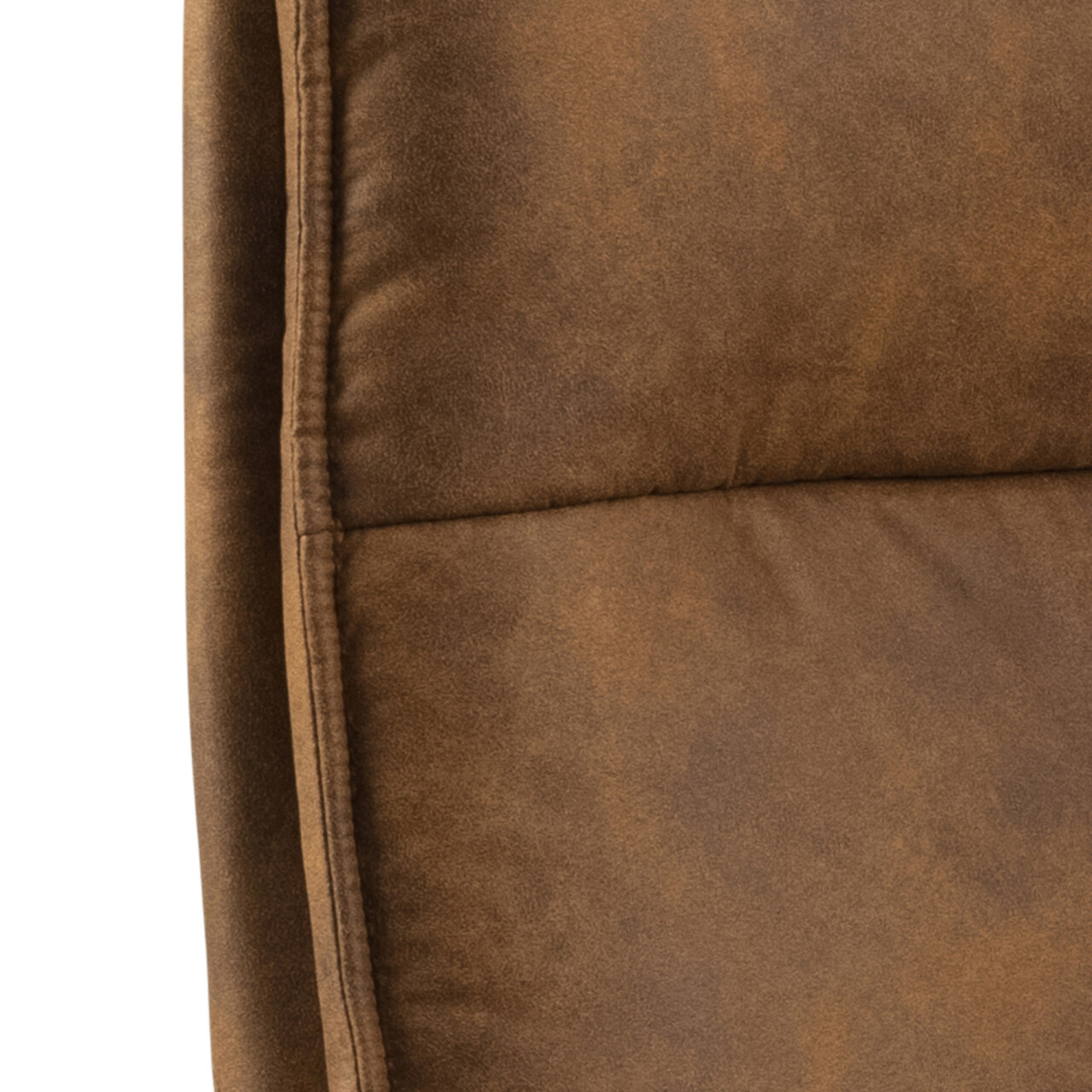 Scaun de birou Brad, Actona, 67x69.5x115 cm, rotativ, poliester/nailon, camel - view 3