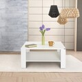 Masuta de cafea, Adore, Shp-690-Dd-1, Alb