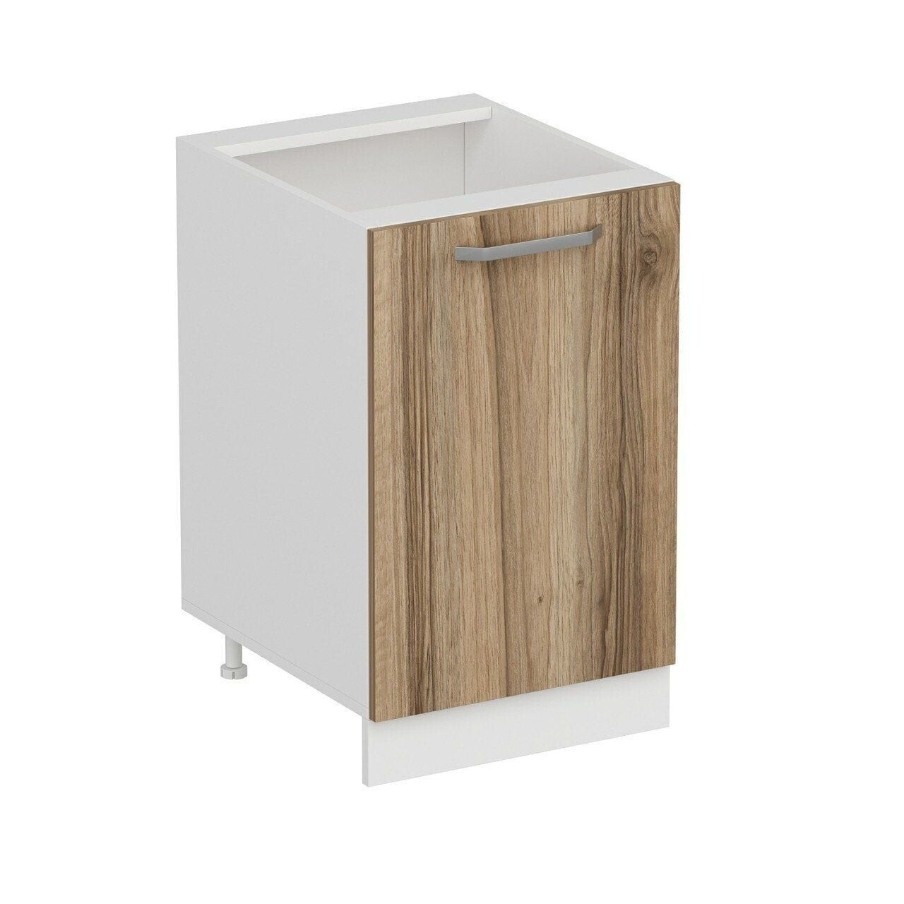Dulap pentru bucatarie, Hanah Home, Minar, 50x87x58 cm, Alb / Dore — imaginea 4