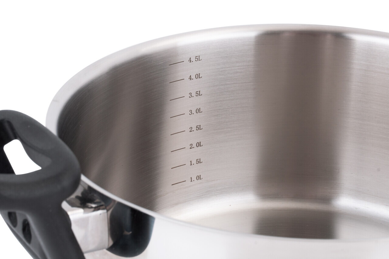 Oala cu capac Berlinger Haus, Silver Jewellery, 24 cm, 5.2 L, inox, argintiu - imagine 11