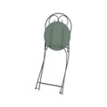 Scaun pentru gradina Panama Mosaic, Decoris, 47x39x94 cm, verde
