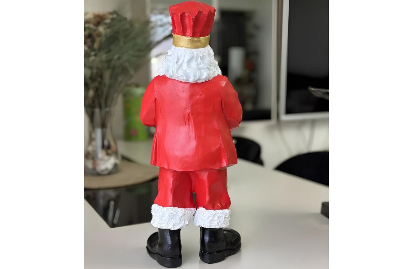 Decoratiune, CY0680, 17x17x47 cm, Poliester, Rosu