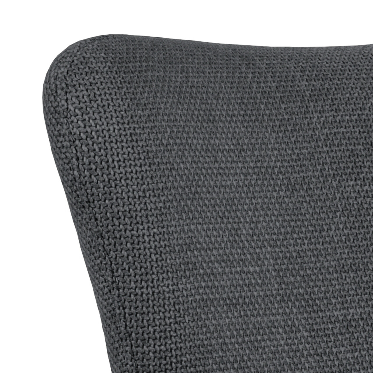 Scaun Laura, Actona, 57x61.5x86 cm, rotativ, tesatura structurata/otel, gri inchis - view 2