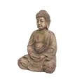Decoratiune Buddha, Decoris, 17x20x30 cm, magneziu