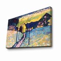 Tablou decorativ, 70100FAMOUSART-035, Canvas, 70 x 100 cm, Multicolor
